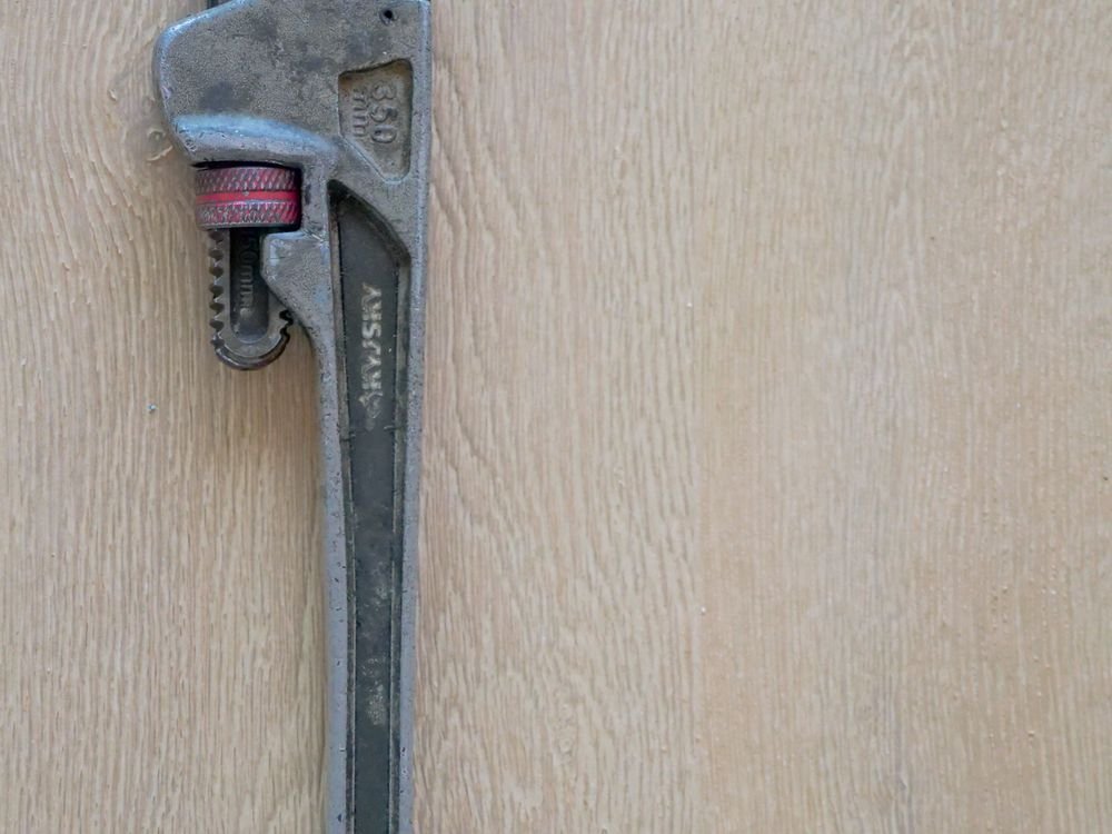 Repiped copper line after a slab leak repair
